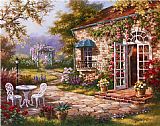 Spring Patio II by Sung Kim